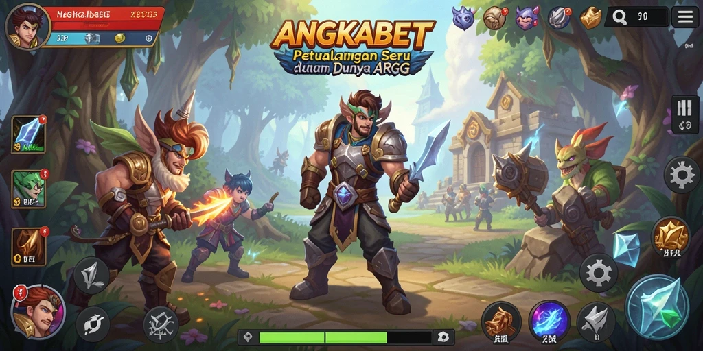 Gameplay ARPG yang penuh aksi dan strategi.