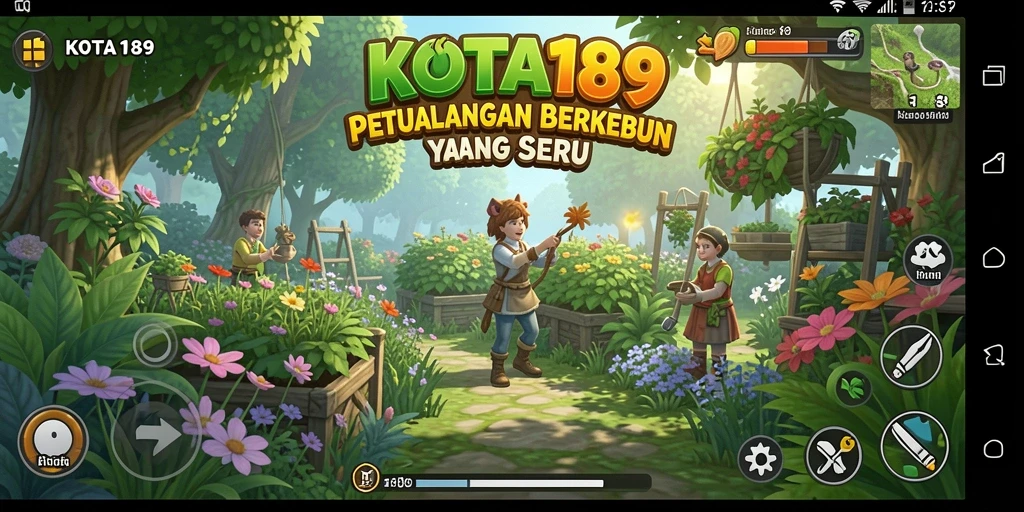 Tampilan gameplay KOTA189 yang seru dan menawan.