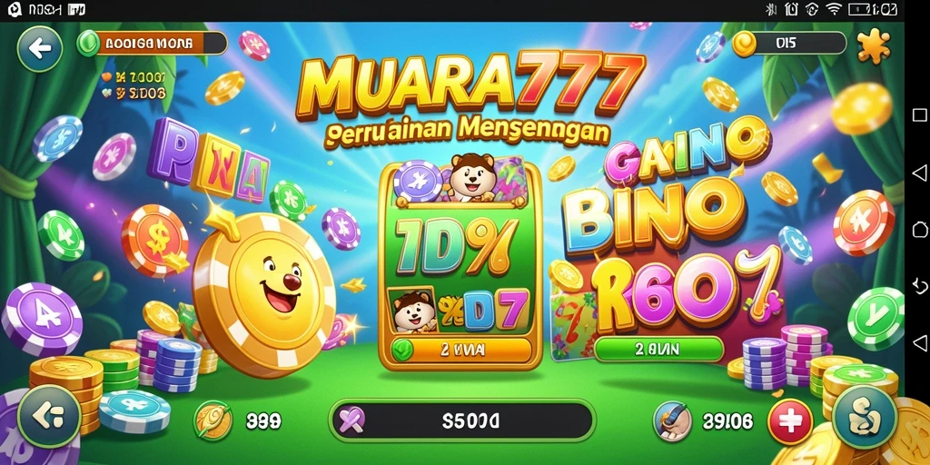 Tampilan gameplay seru dalam permainan Bingo MUARA777.