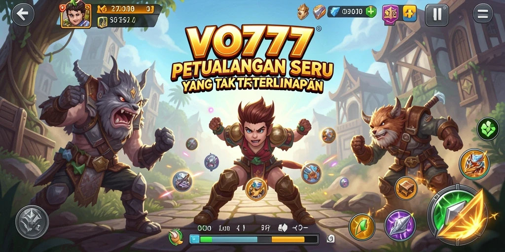 Tampilan gameplay VO777 yang menakjubkan dalam petualangan menegangkan.